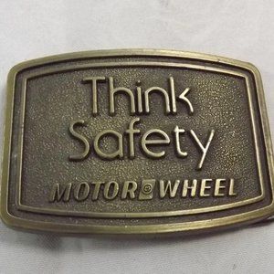 Think Safety Motor Wheel Belt Buckle